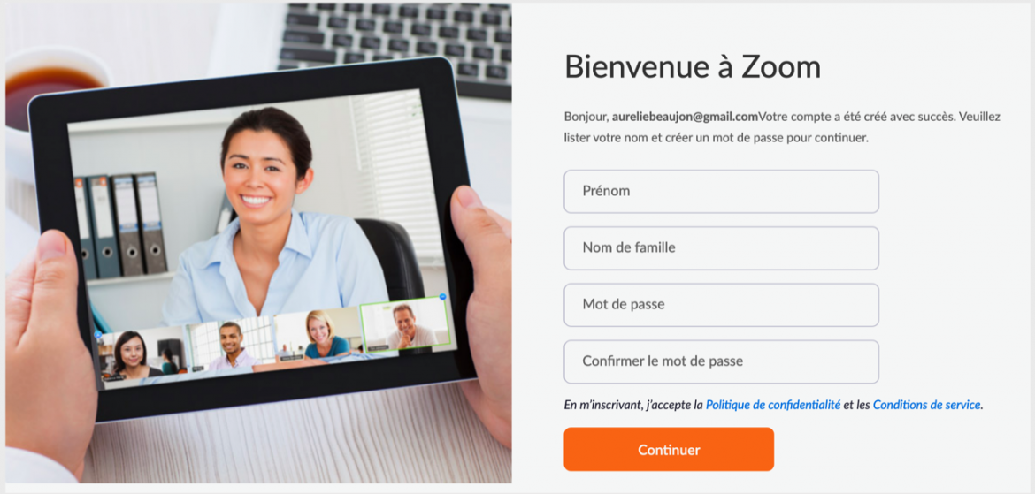 Créer un compte sur ZOOM.us - FAC-Associés